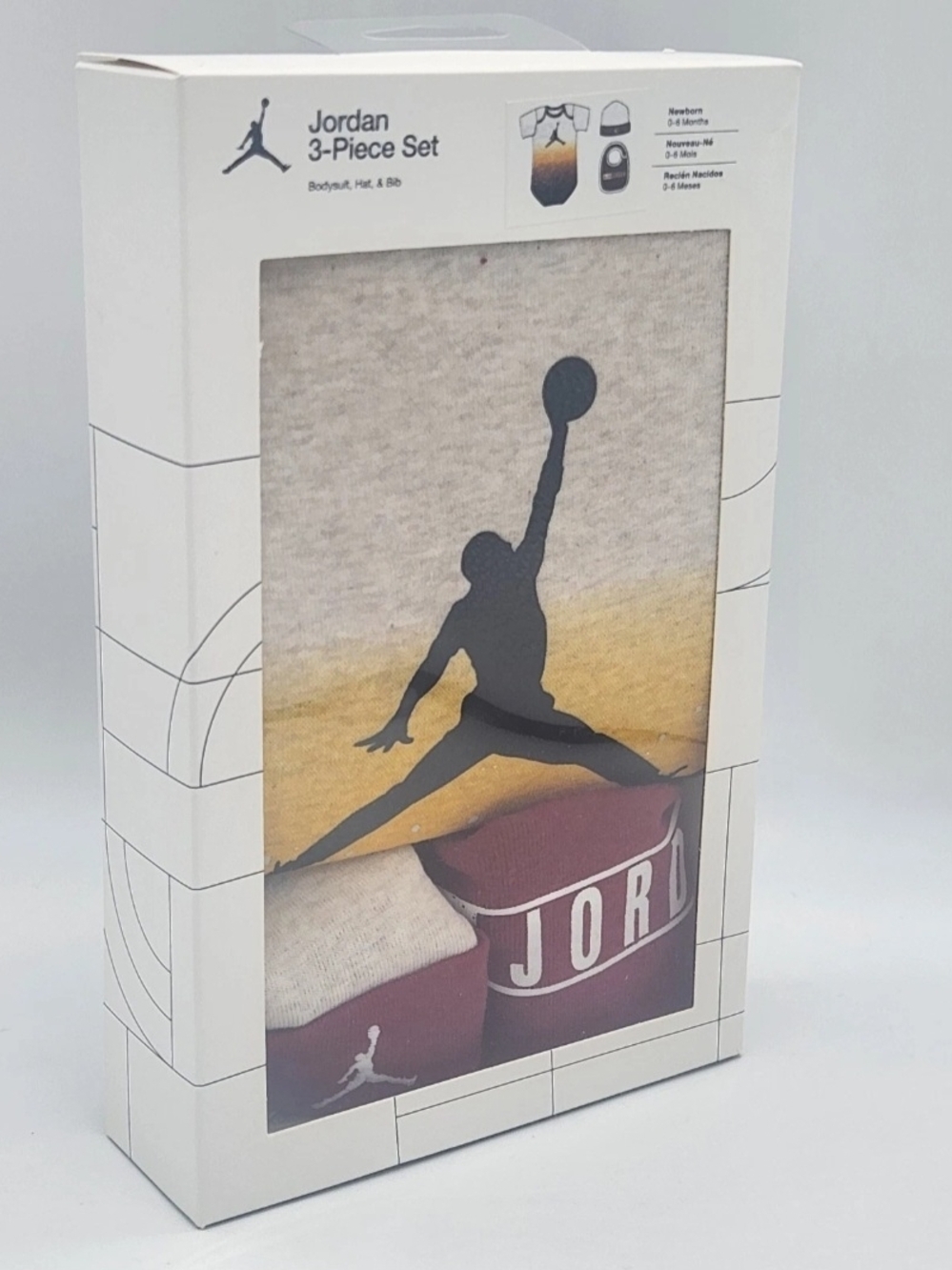 3 Piece Nike Air Jordan Baby Gift Set